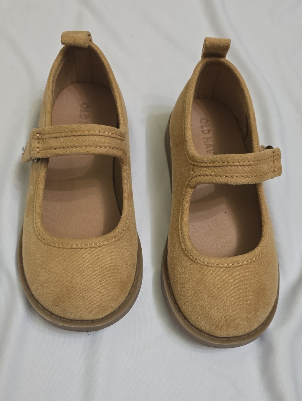 Old Navy Girls Tan Mary Jane Flats